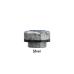 ThunderHead Creations Blaze Solo Drip Tip Silver